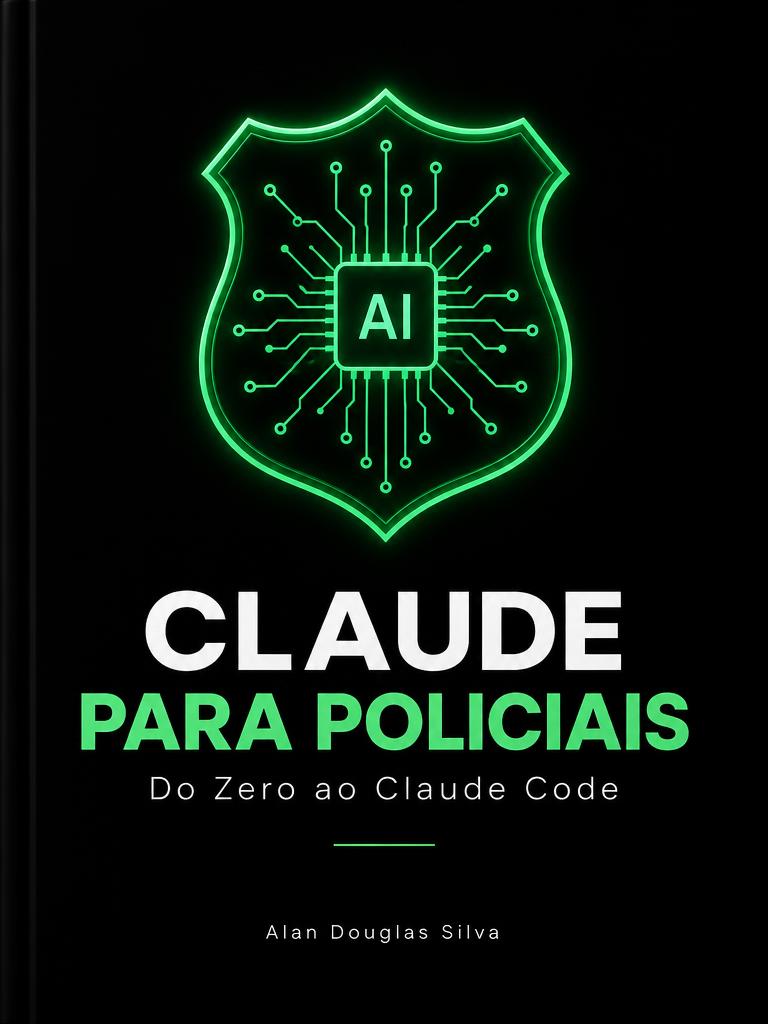 Capa de Claude para Policiais — Do Zero ao Claude Code