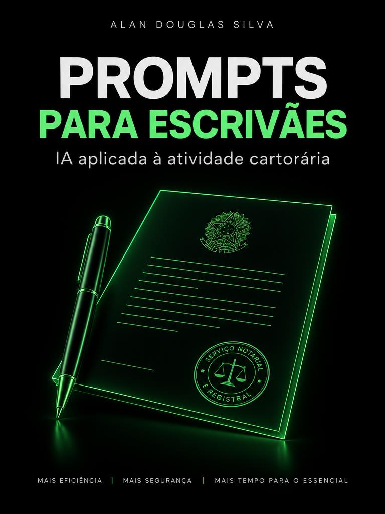 Capa de Prompts para Escrivães de Polícia: IA aplicada à atividade cartorária