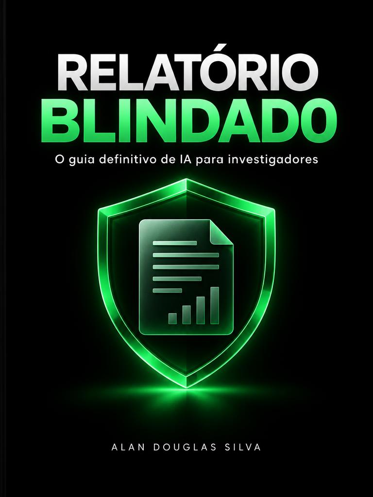 Capa de Relatório Blindado — O guia definitivo de IA para investigadores